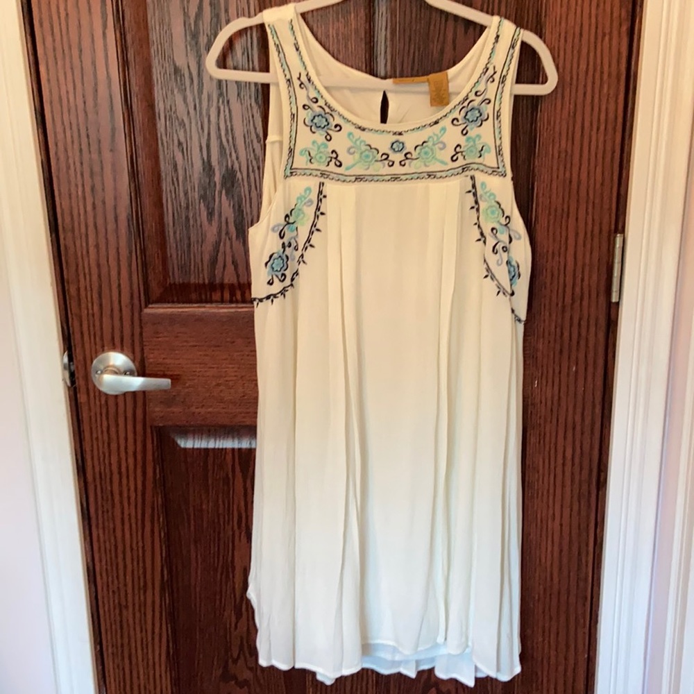 Wrangler Embroidered Midi Dress - Size Large